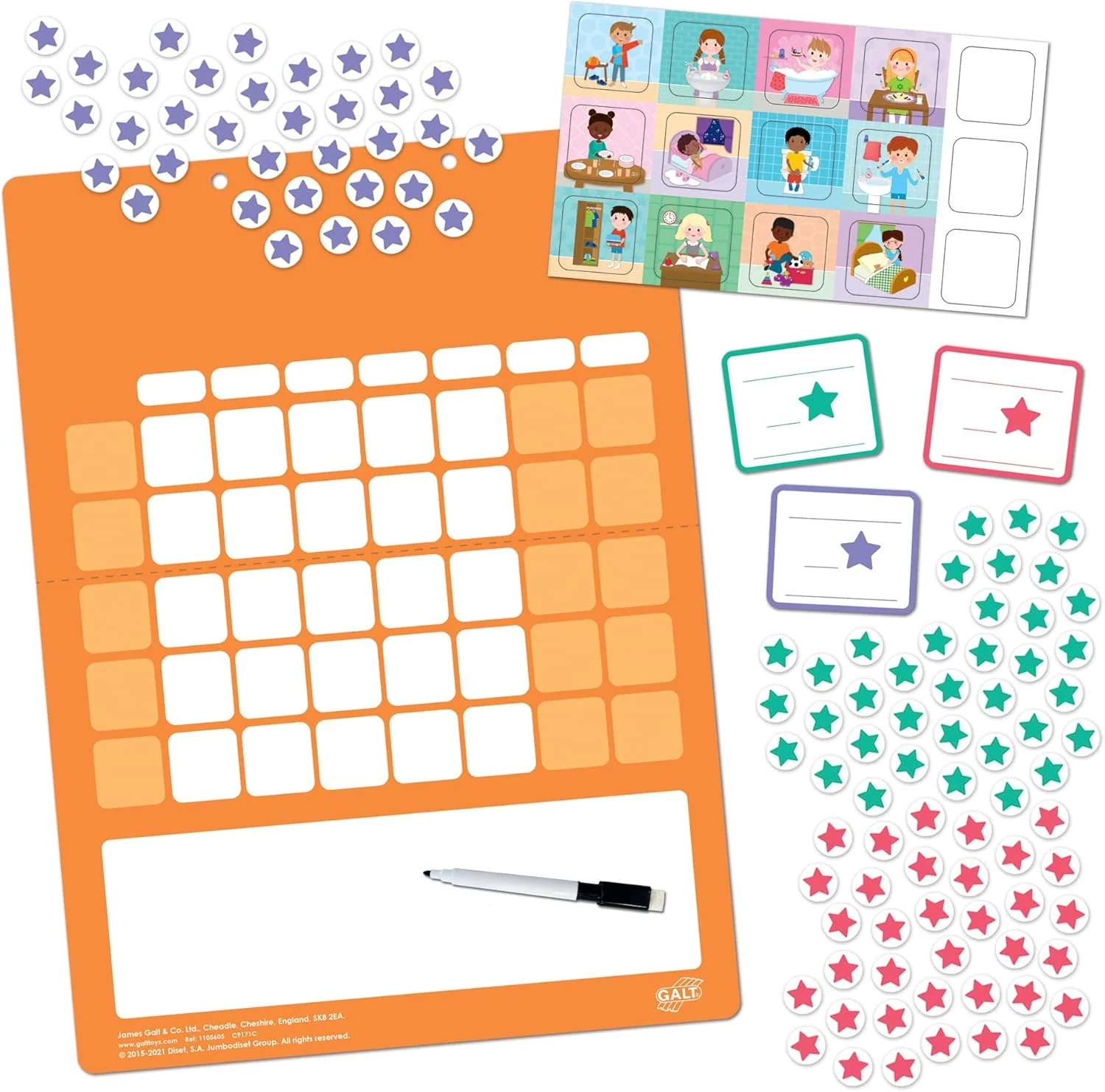 Galt Toys Magnetic Reward Chart - Image 2