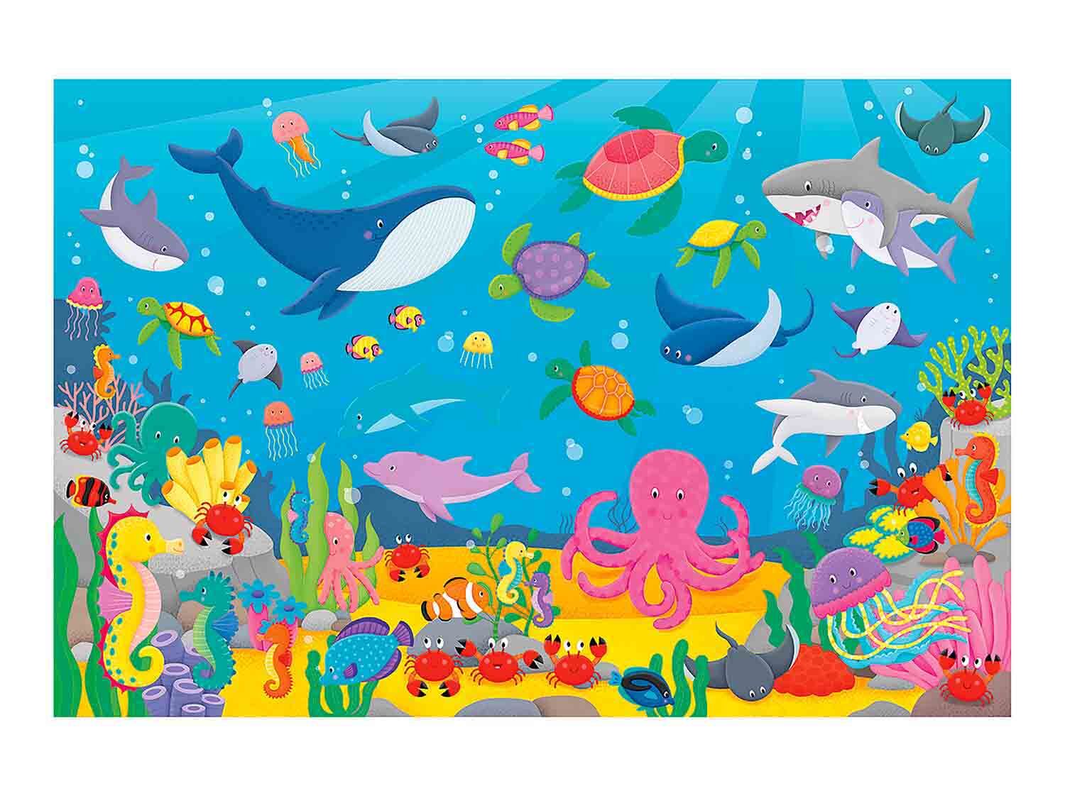 Giant Floor Puzzle Counting Creatures - Image 2