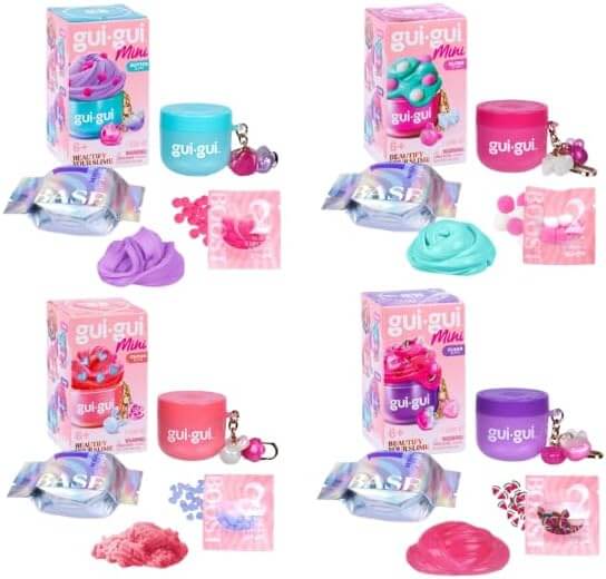 Gui Gui Mini Jar Slime Keychain - Beautify Your Slime