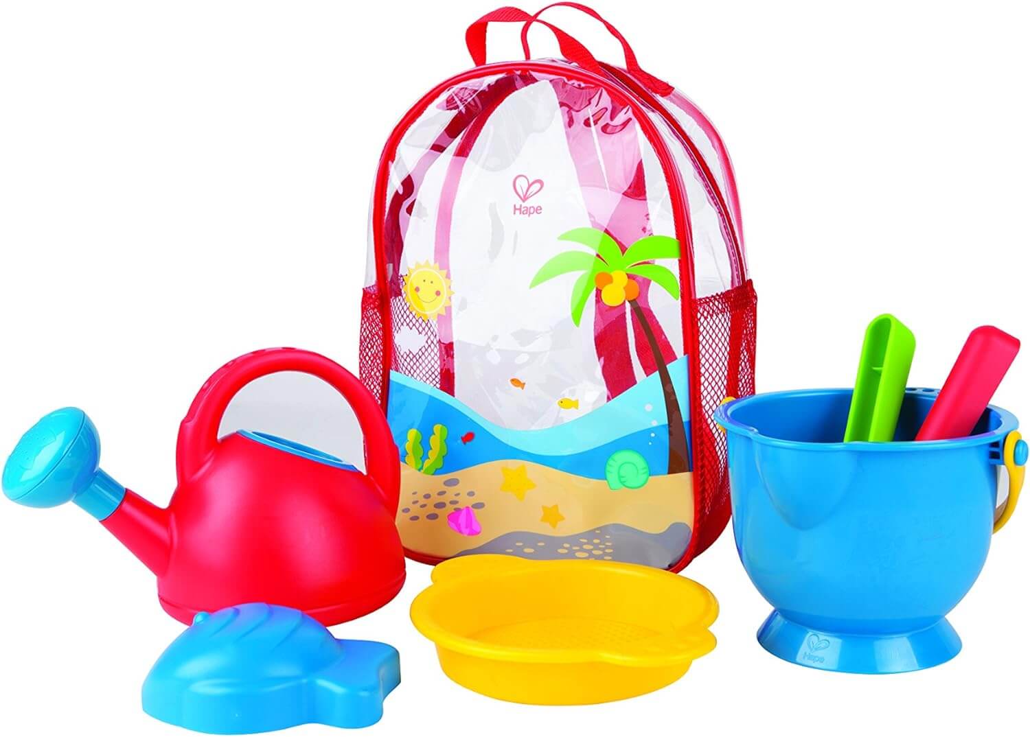 Hape Beach Backpack Bucket and Spade Set - Image 3