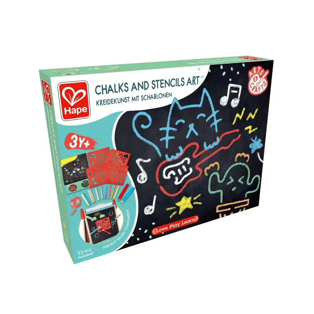 Hape Chalks And Stencils Art - Image 3