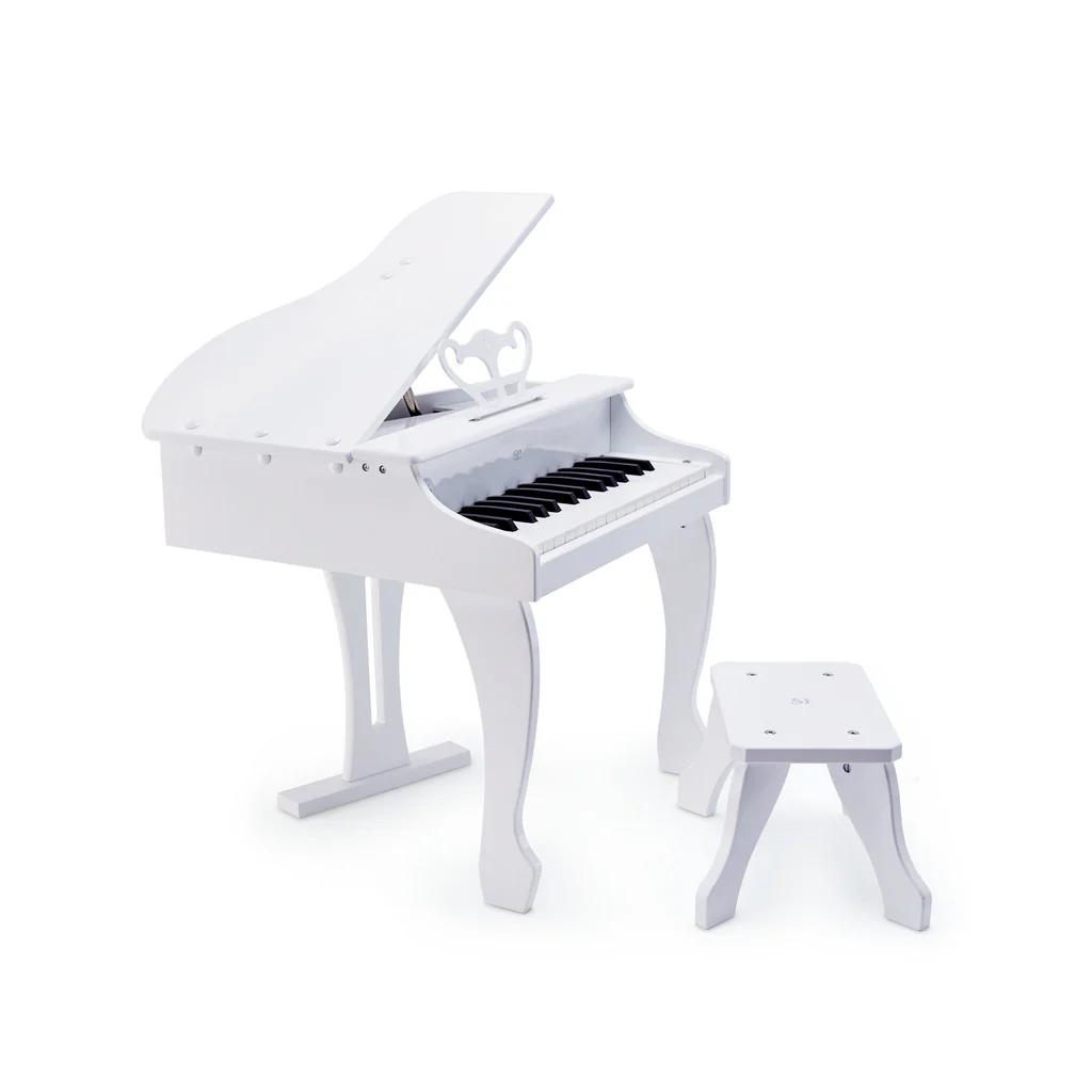 Hape Deluxe Grand Piano - White - Image 4