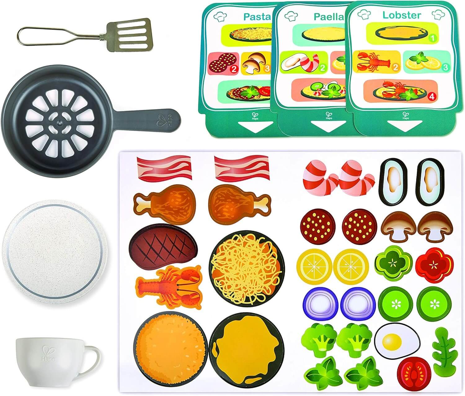 Hape Deluxe Kitchen Playset With Fan Fryer - Image 6