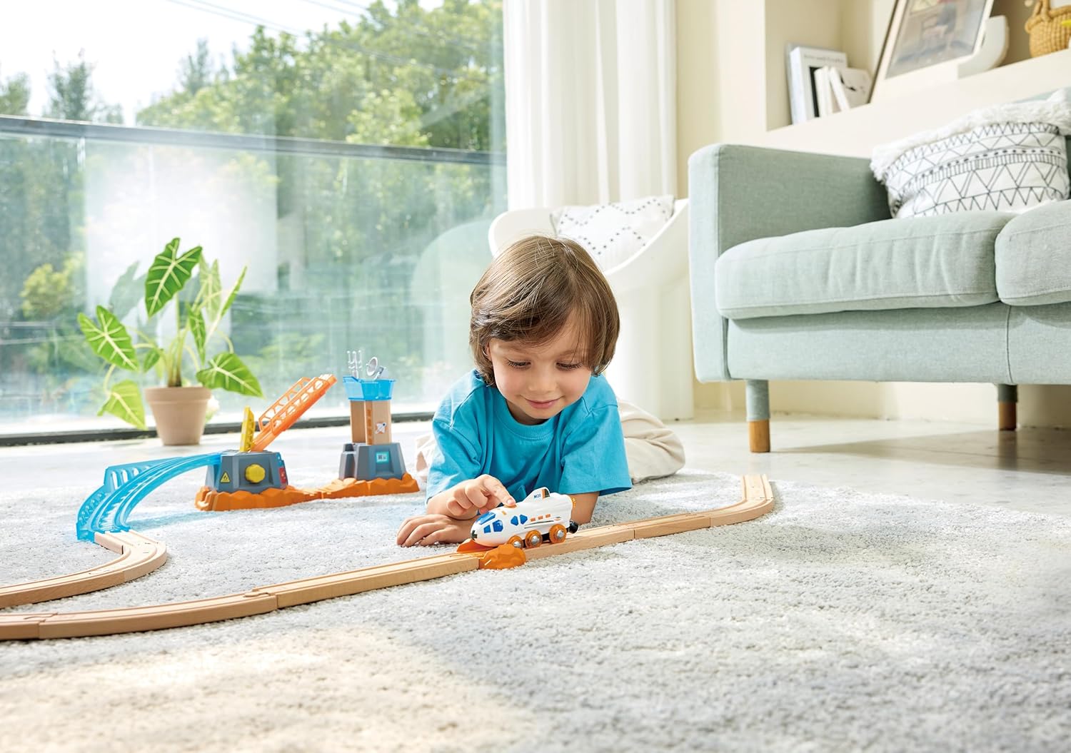 Hape Dual-Mode Space Shuttle & Train - Image 5