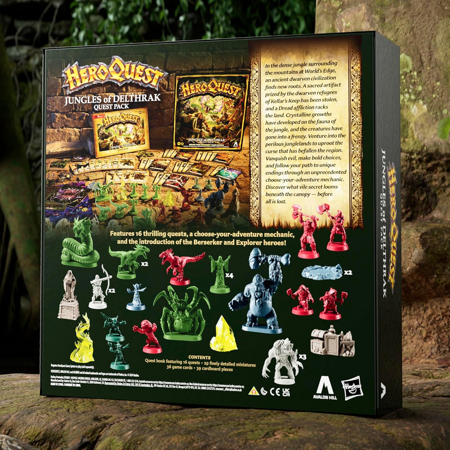 HeroQuest - Jungles of Delthrak Quest Pack - Image 13