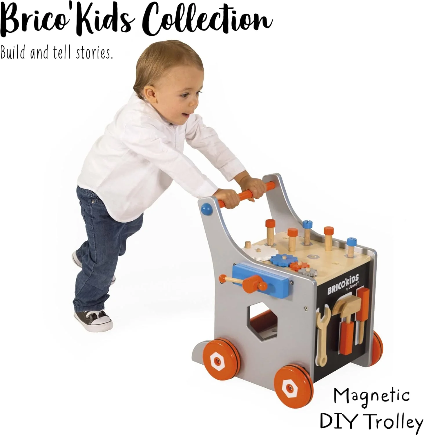Janod Magnetic DIY Trolley - Image 4