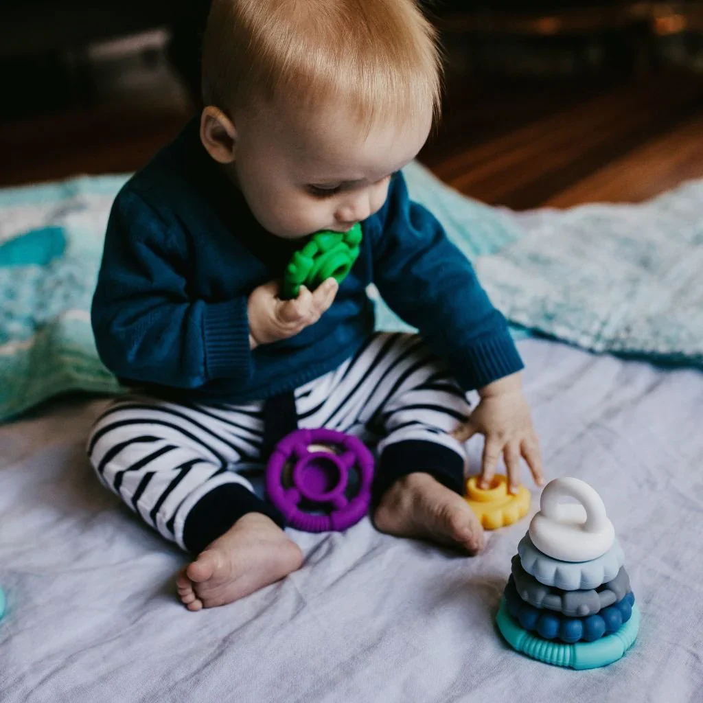 Jellystone - Rainbow Stacker & Teether Toy - Image 5
