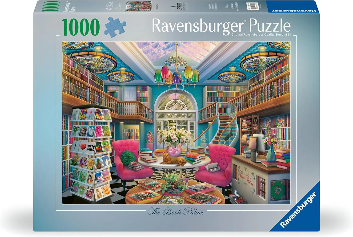 Jigsaw Puzzle The book Palace - 1000 Pieces