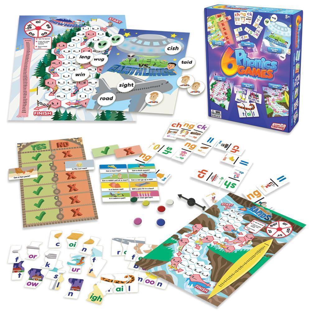 Junior Learning 6 Phonics Games - Image 2