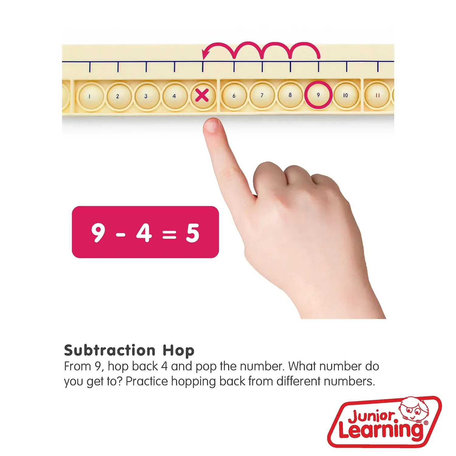 Junior Learning Number Line Bubble Board - Image 4