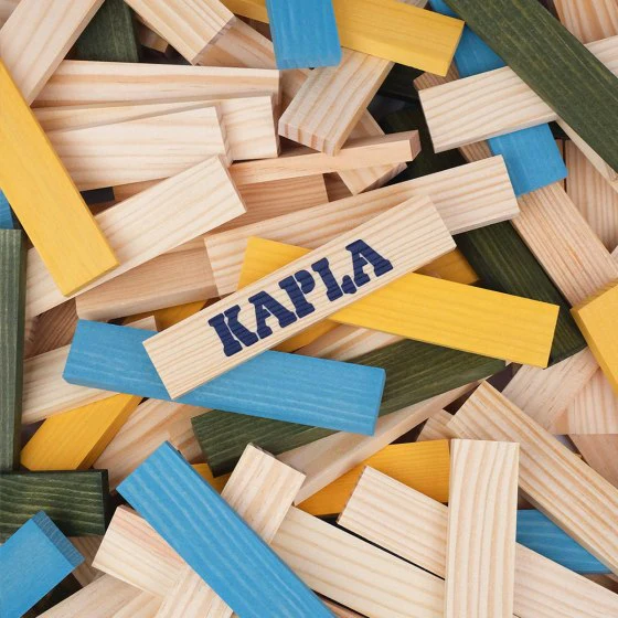 Kapla Box (120 pieces) Light Blue - Image 2