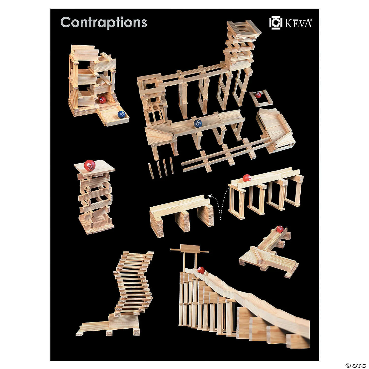 Keva Contraptions 200 Pine Planks - Image 5