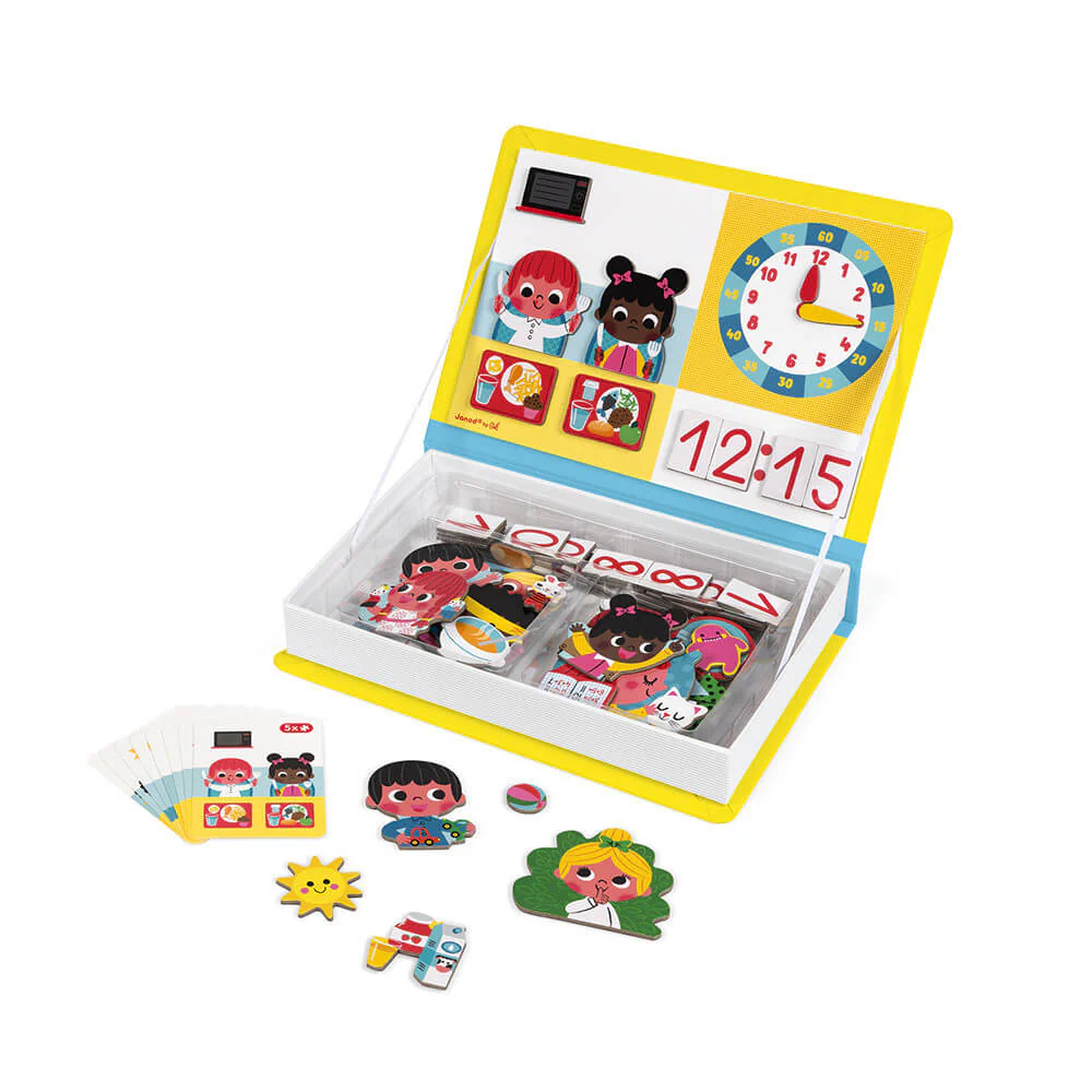LEARN TO TELL THE TIME MAGNETI'BOOK - Image 2