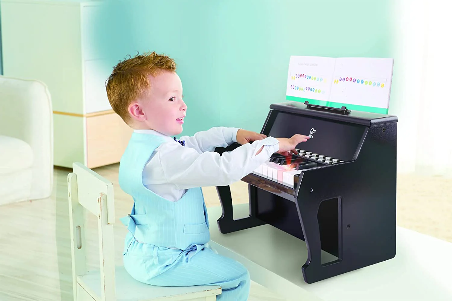 Learn with Lights Piano, Black - Hape - Image 2