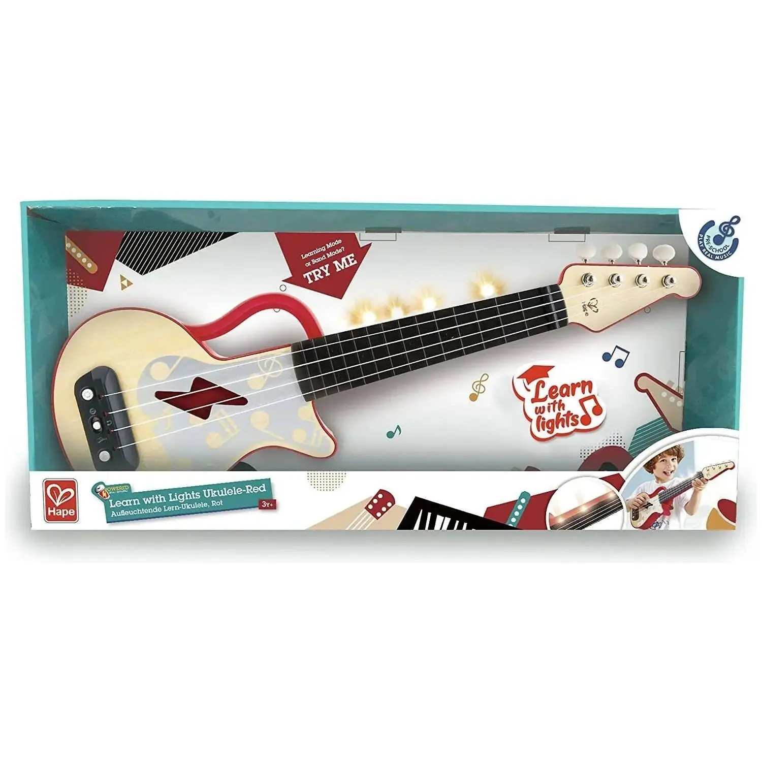 Learn with Lights Electronic Ukulele - Image 3