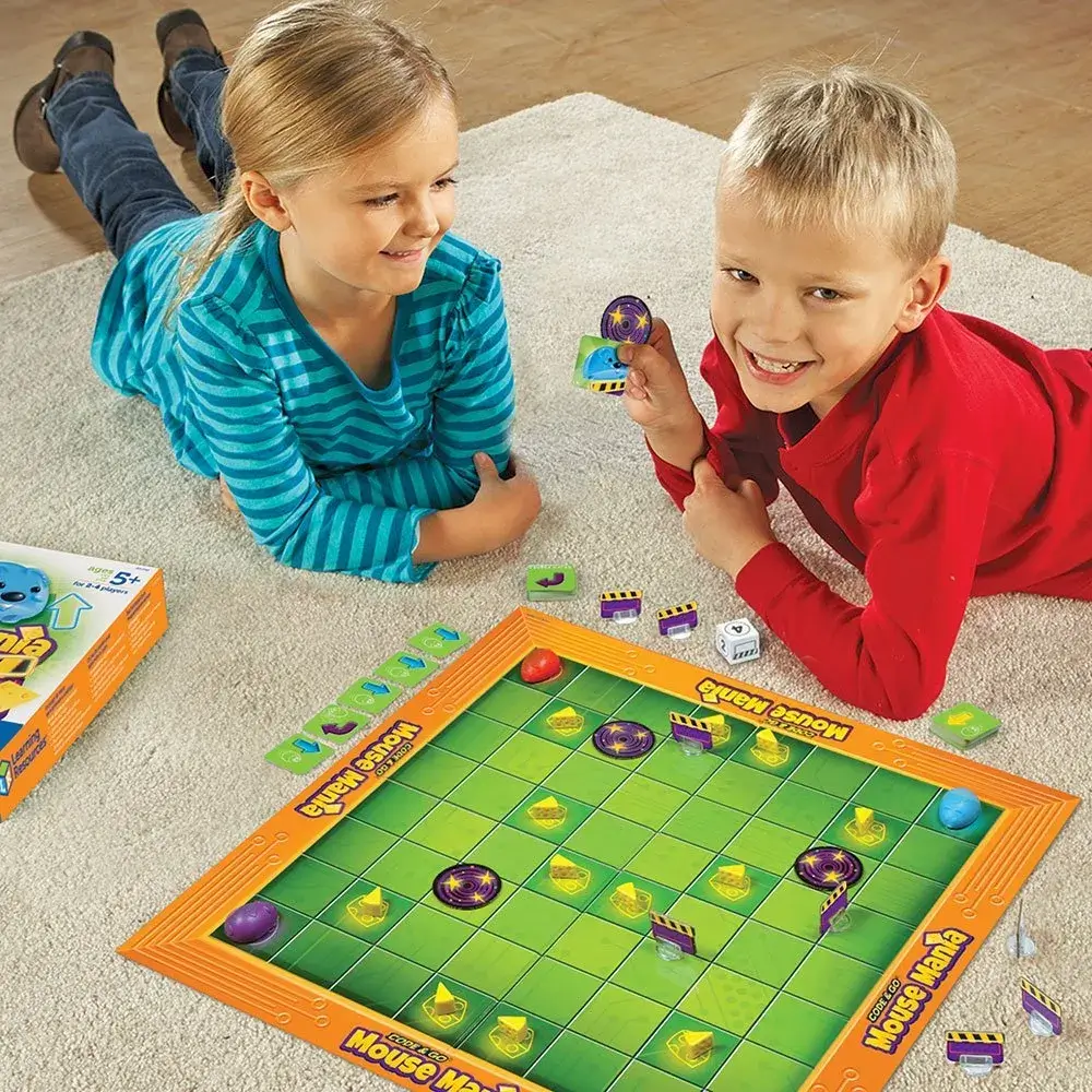 Code & Go® Robot Mouse Mania Board Game - Image 2