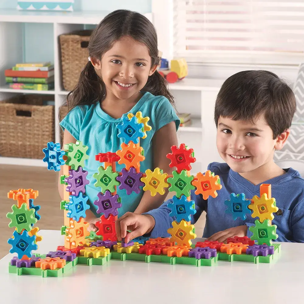 Gears! Gears! Gears!® Deluxe Building Set (Set of 100) - Image 2