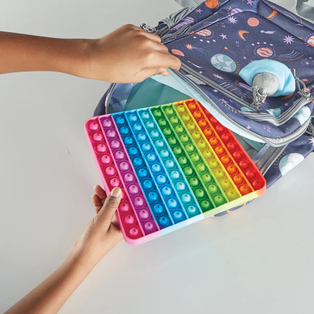 Learning Resources Hundred Board Sensory Bubble Popper - Image 7