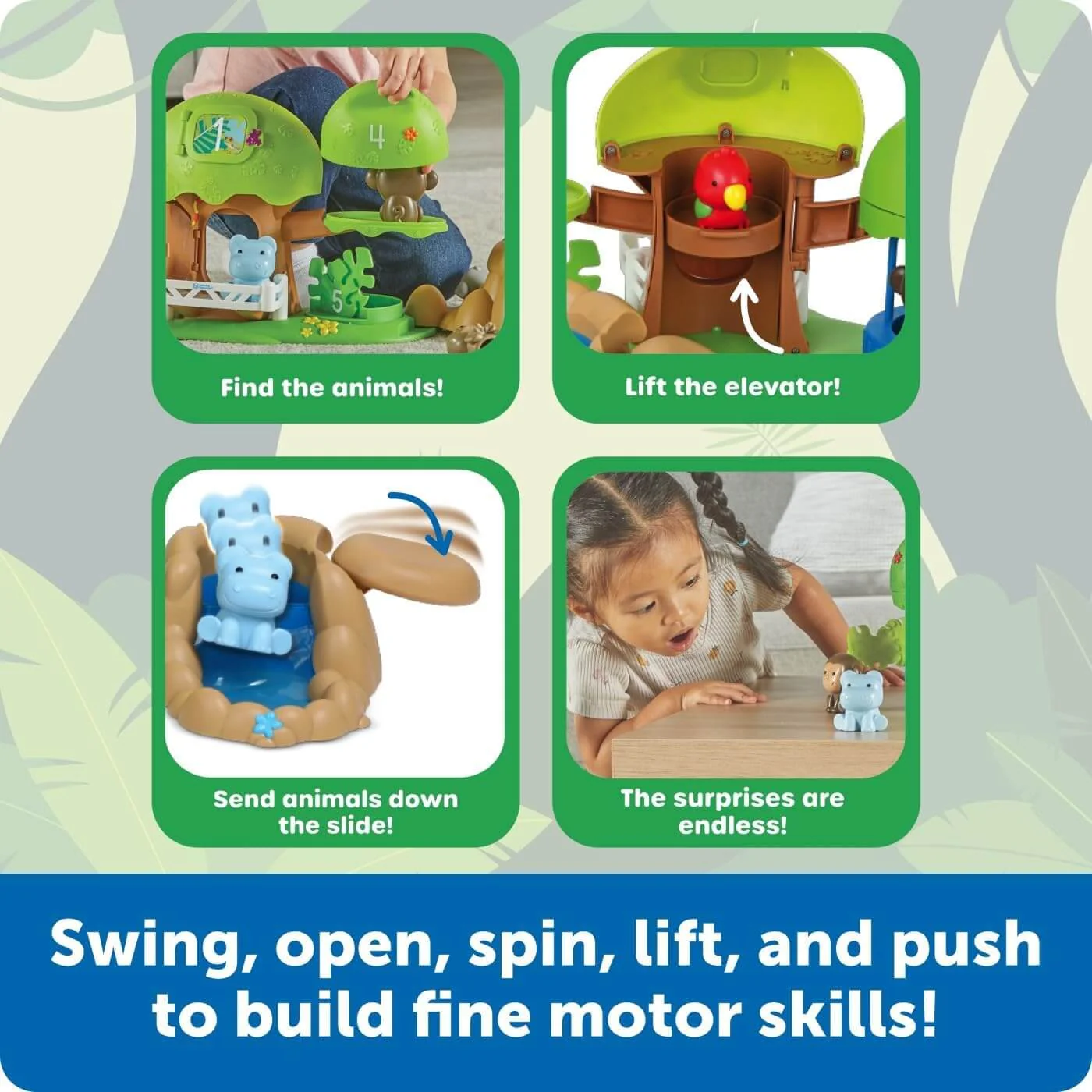 Learning Resources Peeksville Jungle Safari Playset - Image 5