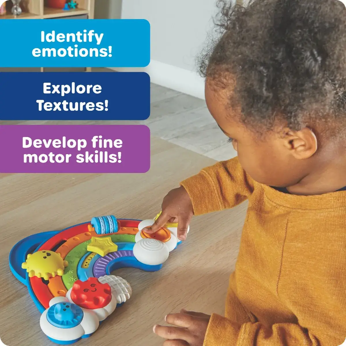 Learning Resources Rainbow Busy Board - Image 5