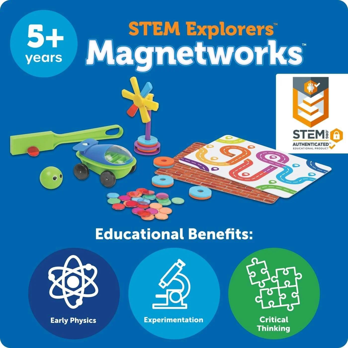 Learning Resources STEM Explorers MagnetWorks - Image 3