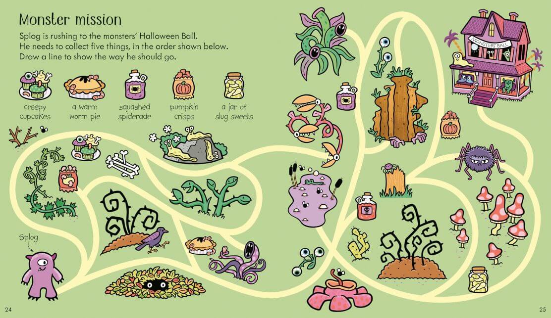 Little Children's Halloween Activity Book - Image 3