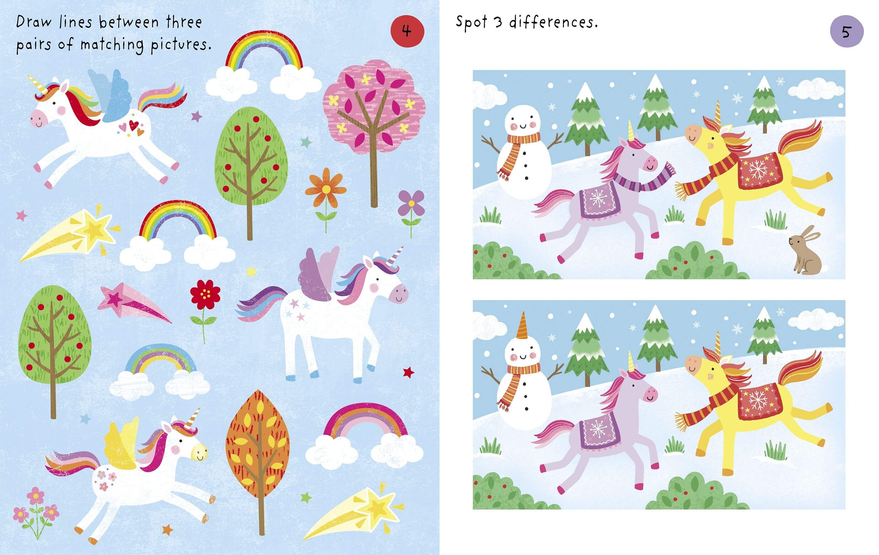 Little Children's Unicorns Pad - Image 3
