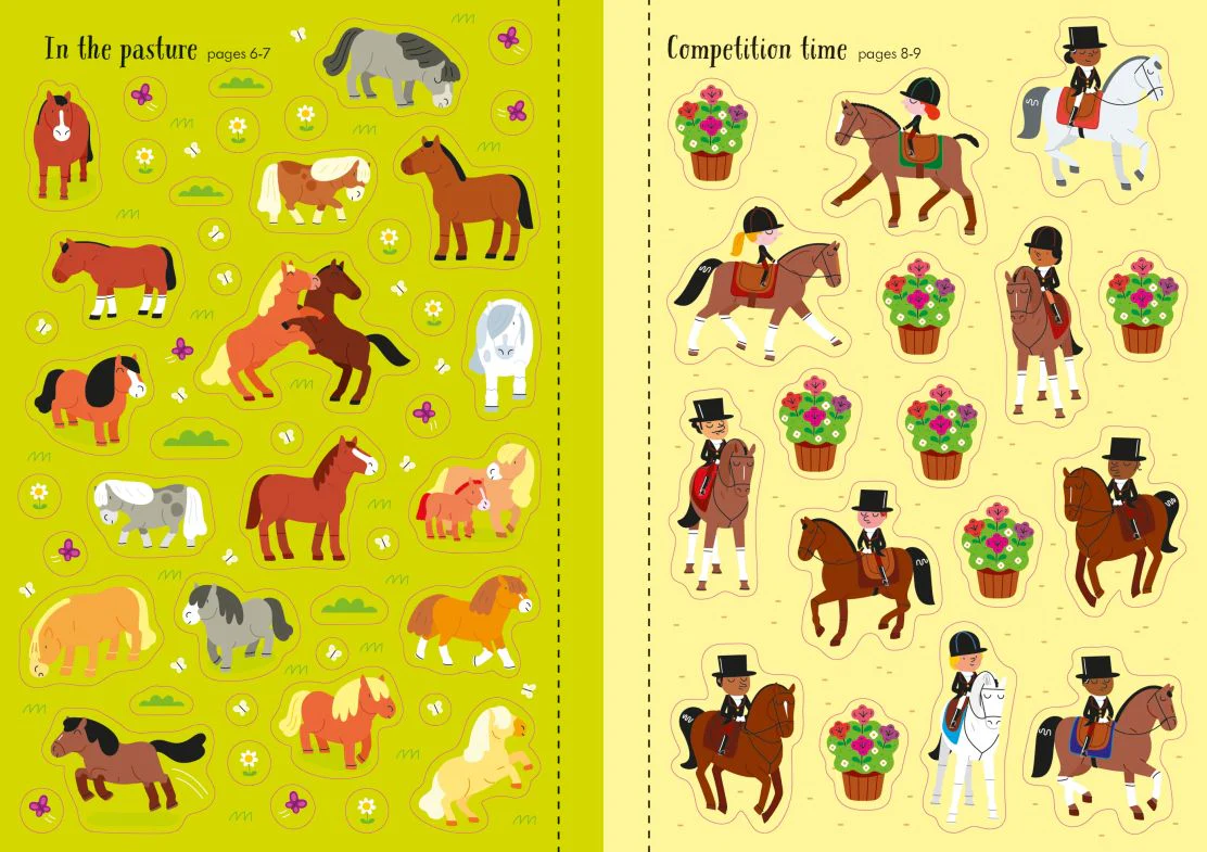 Little First Stickers Horses and Ponies - Image 2