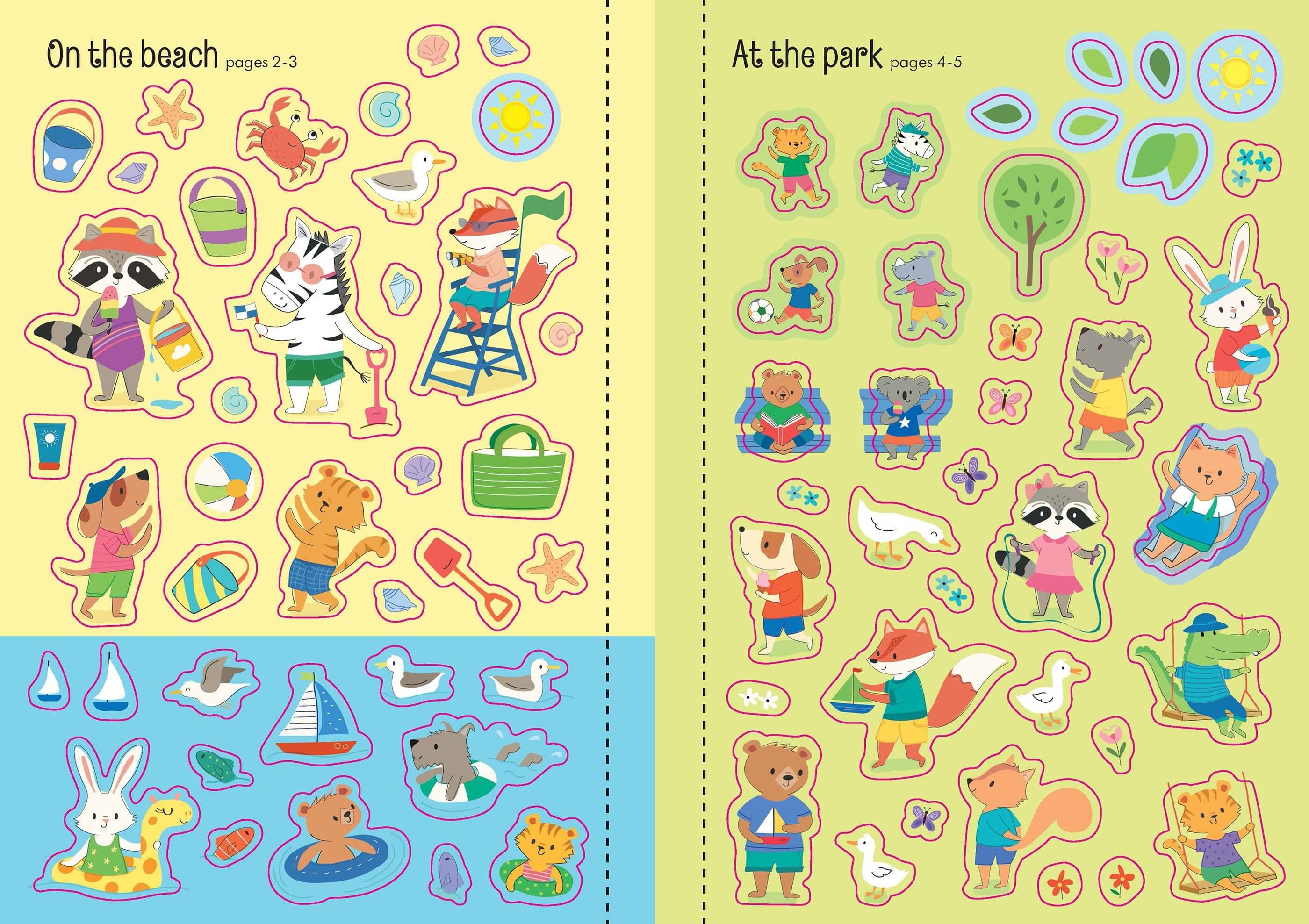 Little First Stickers Summer - Image 3