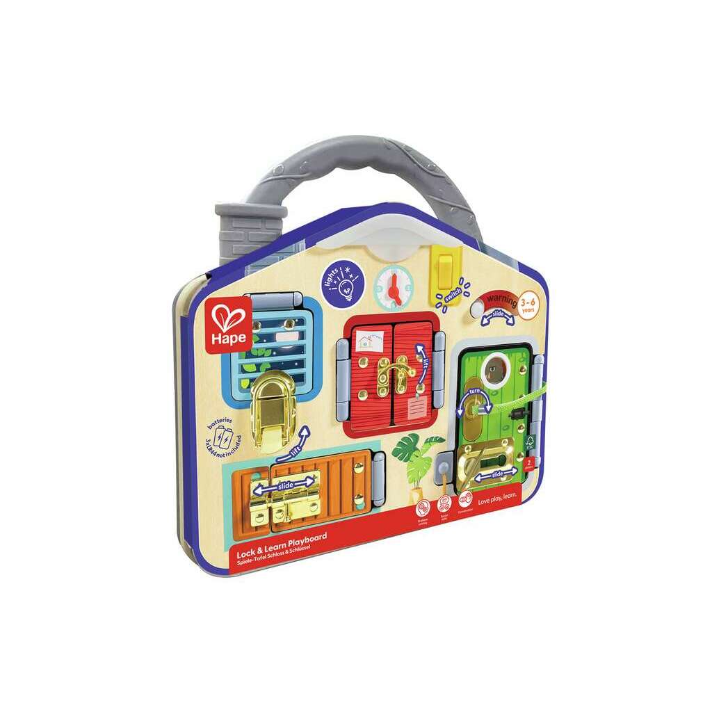 Lock & Learn Playboard Hape - Image 3