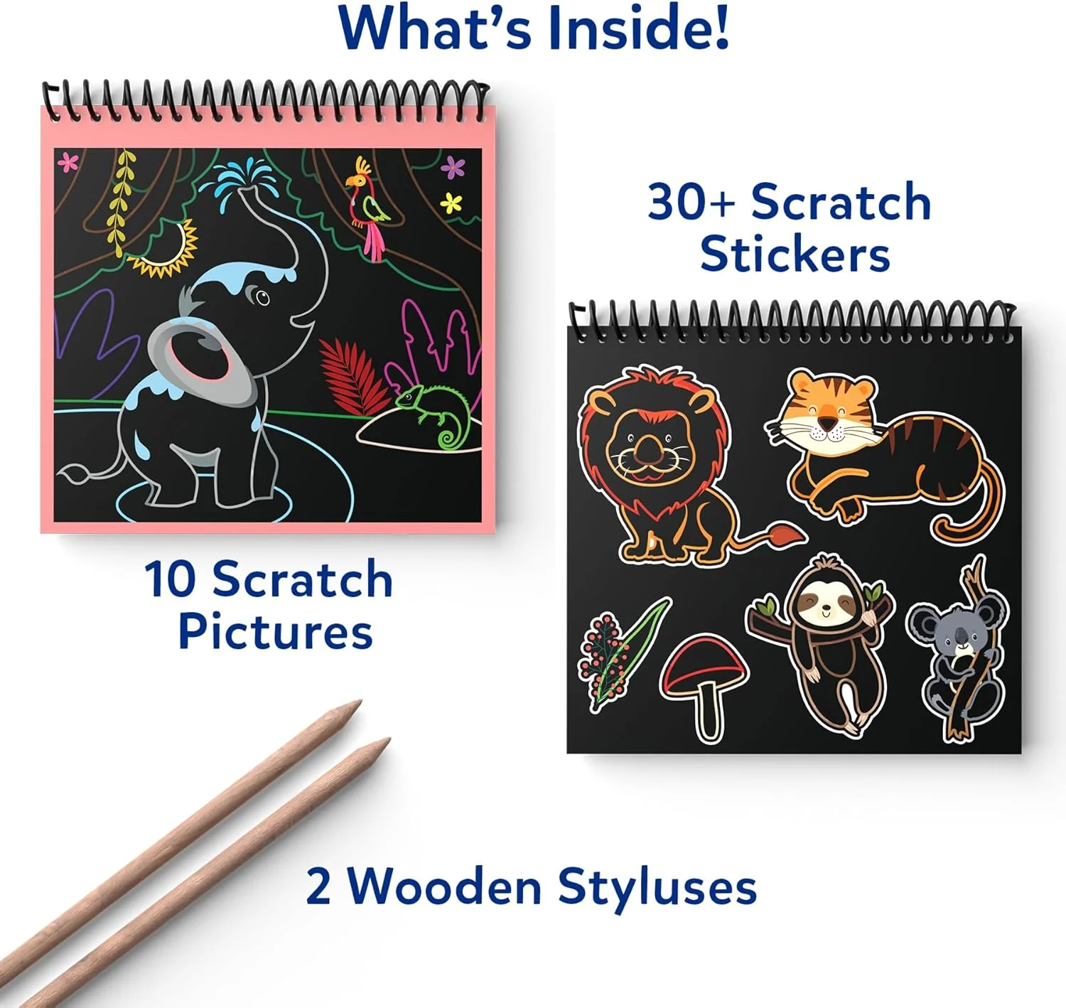 Magical Scratch Art Amazing Animals - Image 2