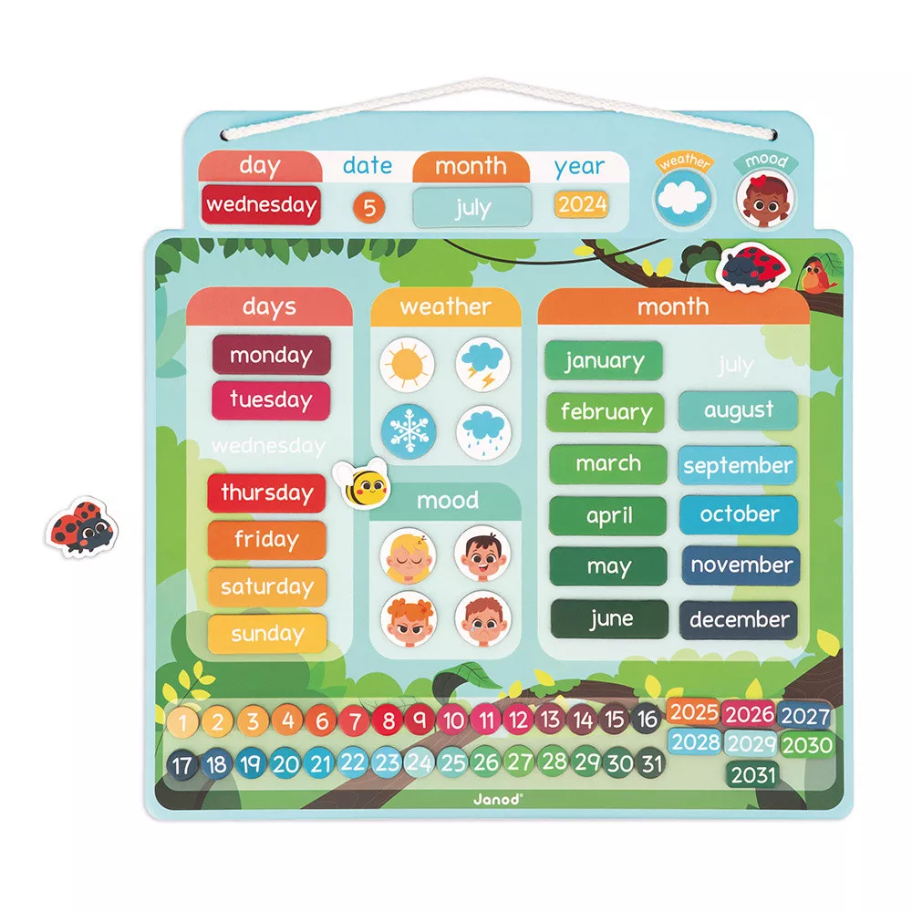 Magnetic Calendar Janod - Image 2