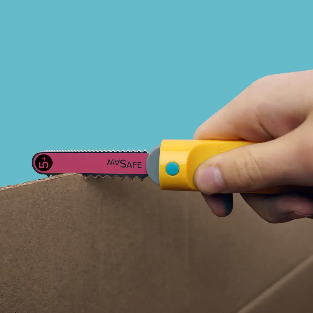 Makedo Safe‑Saw – Cardboard Cutting Tool for Creative Builds - Image 3