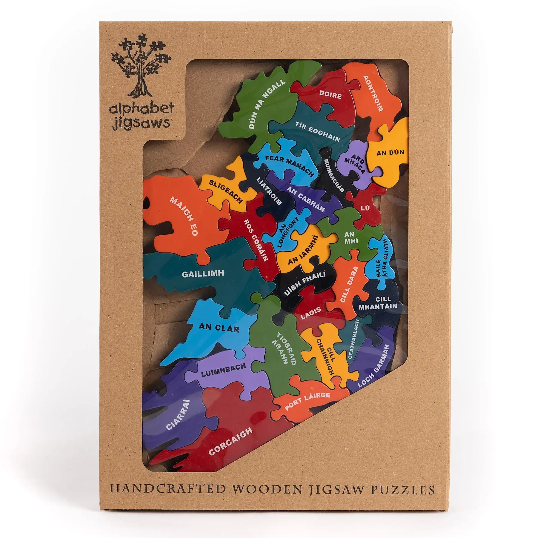 Alphabet Jigsaws Map of Ireland (As Gaeilge) - Image 4