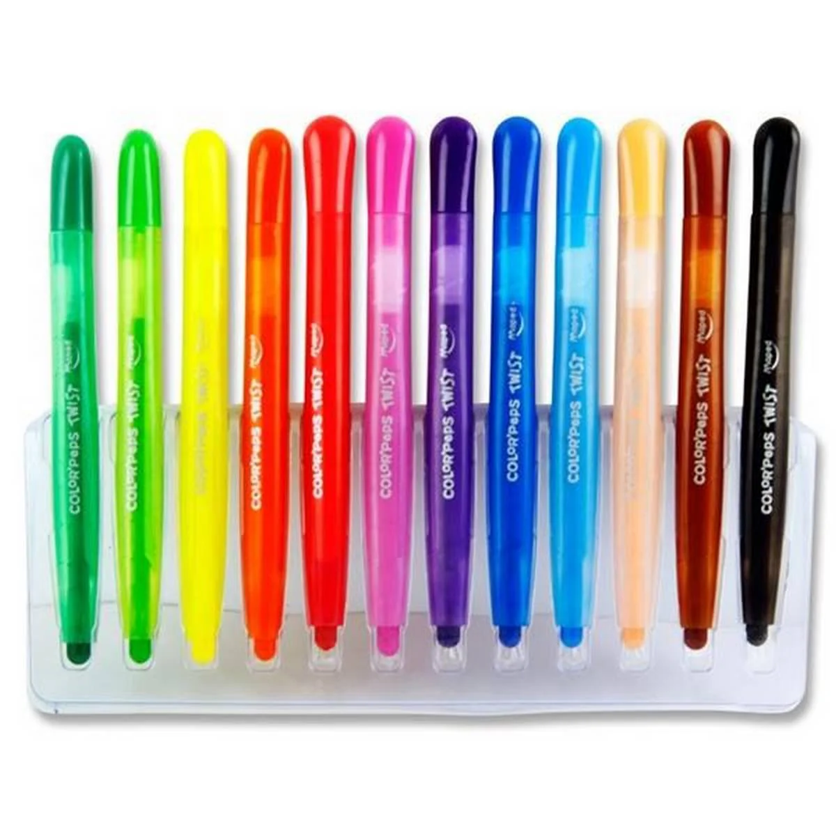 Maped Colour'peps Twist Pkt12 Twistable Crayon Pencils - Image 2