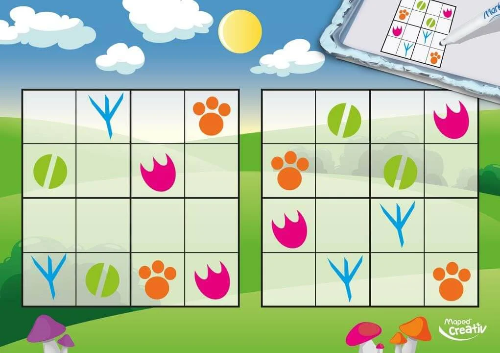 Maped Creativ Travel Board  Erasable Games & Drawings - Image 4