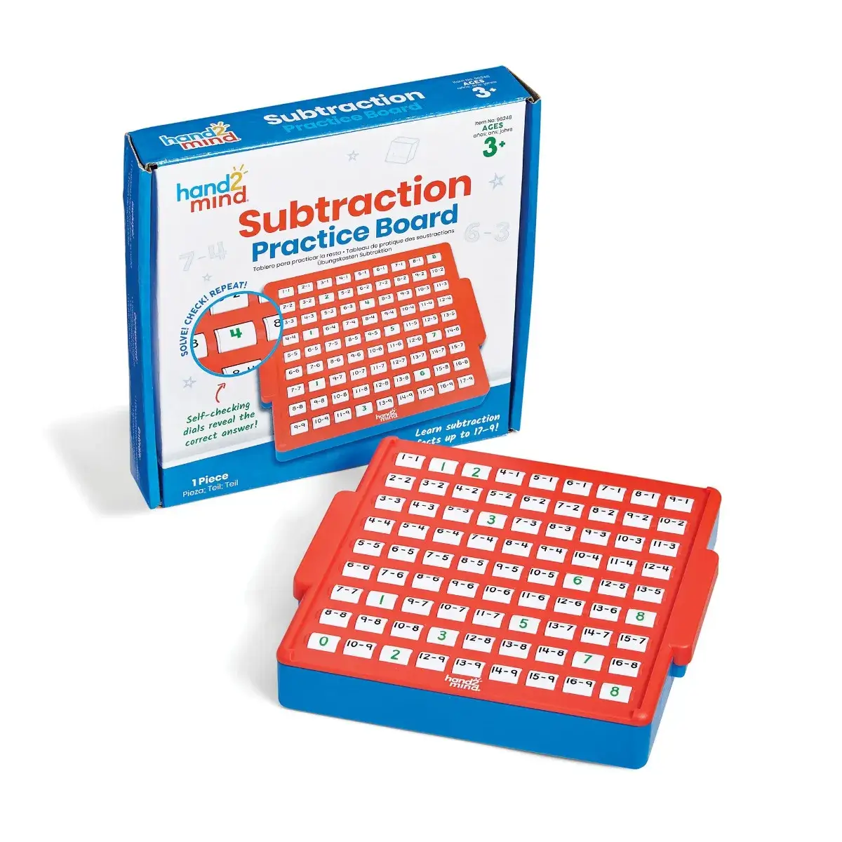 Math Facts Board - Subtraction