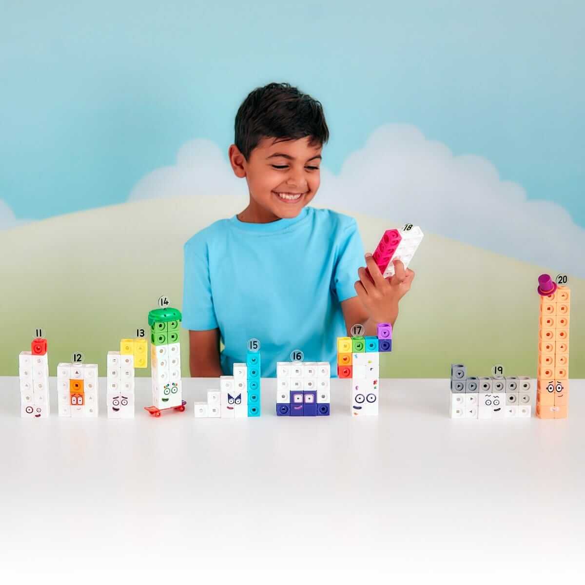 MathLink® Cubes Numberblocks 11-20 Activity Set - Image 2