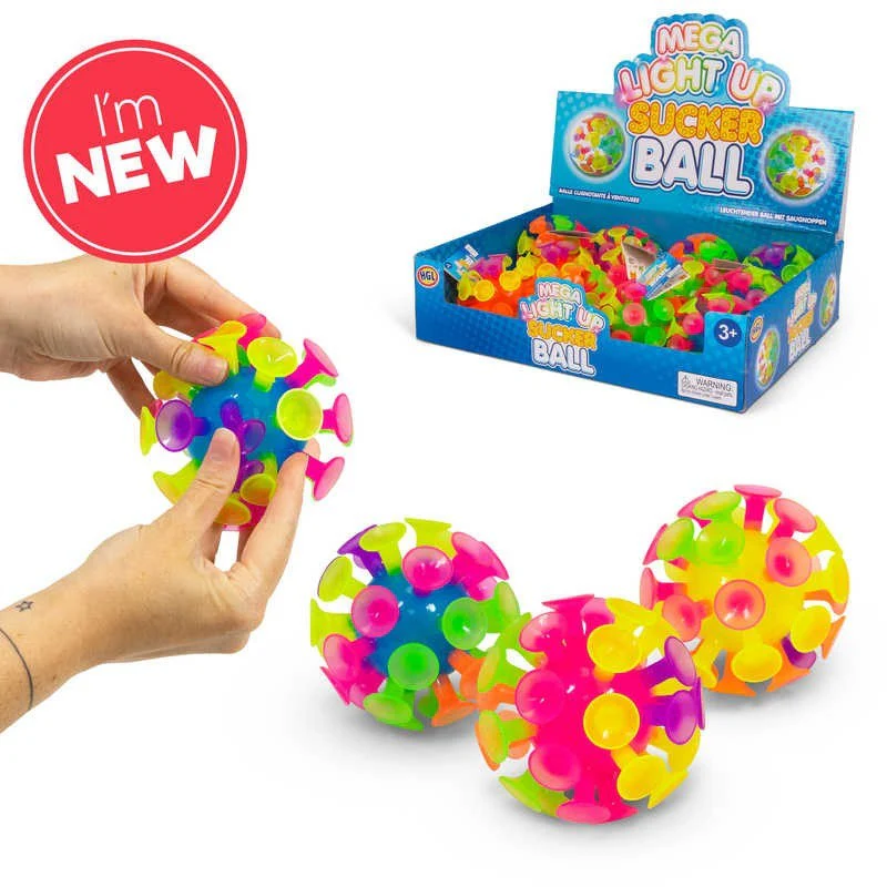 Mega Light Up Sucker Ball - Image 2