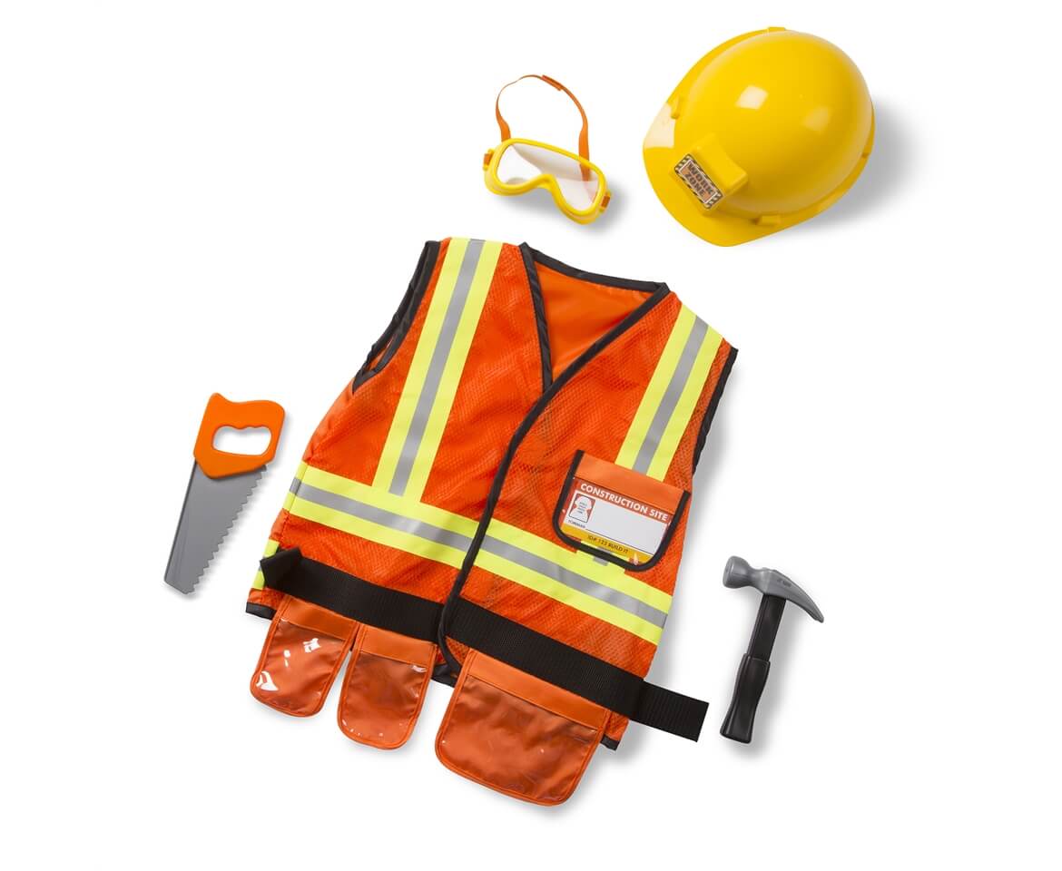 Melissa & Doug Construction Worker Role Play - Image 2
