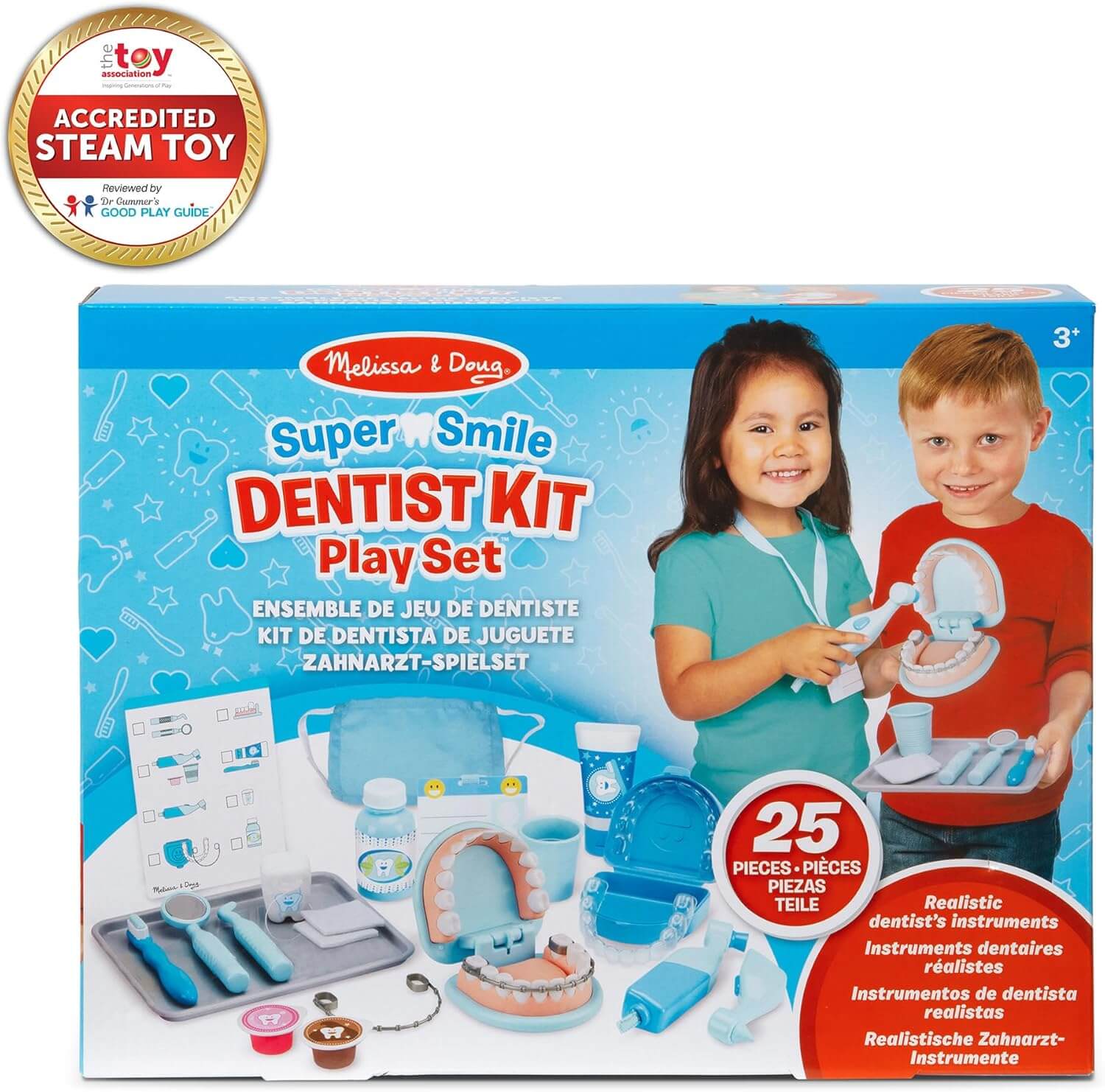 Melissa & Doug Super Smile Dentist Play Set - Image 3