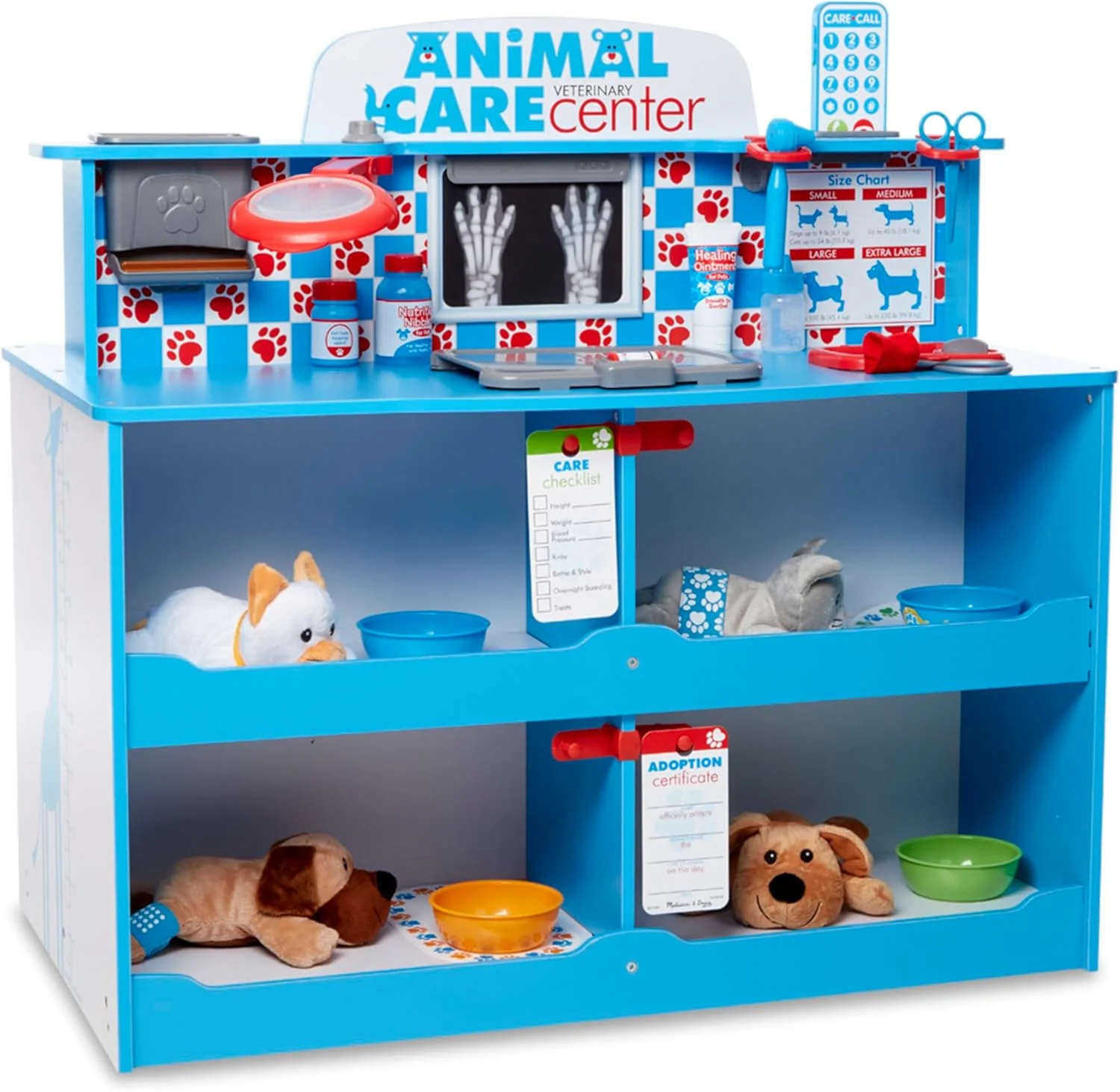 Melissa & Doug Wooden Animal Care Vet Activity Centre - Image 7