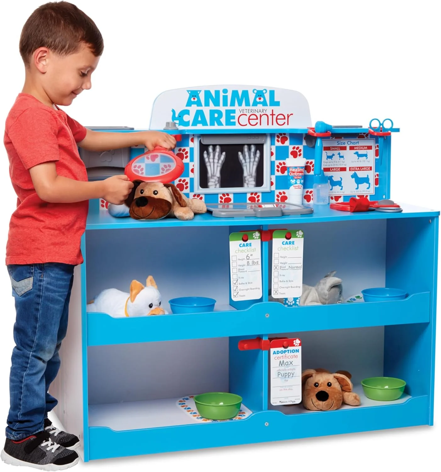Melissa & Doug Wooden Animal Care Vet Activity Centre - Image 8