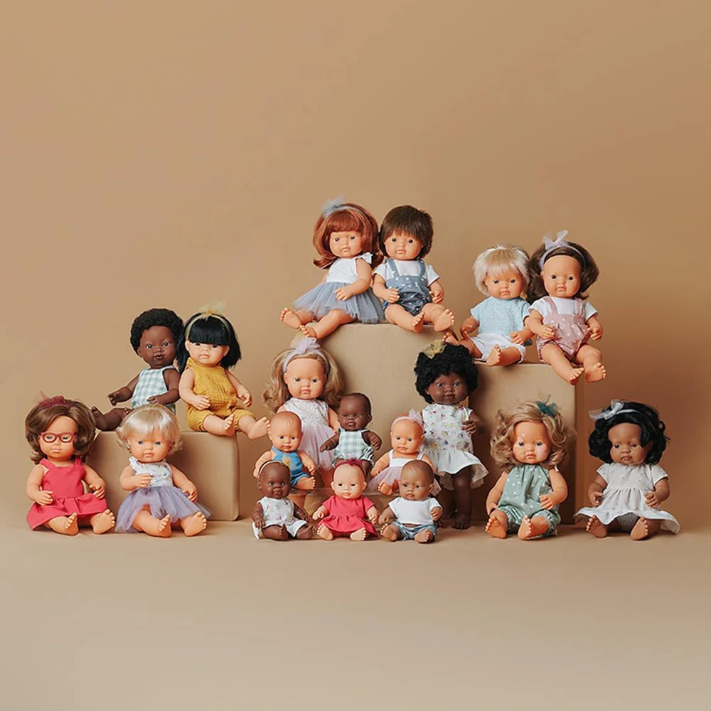 Caucasian Girl with Down Syndrome & Glasses 38cm My Friends & Me Baby Doll - Image 5