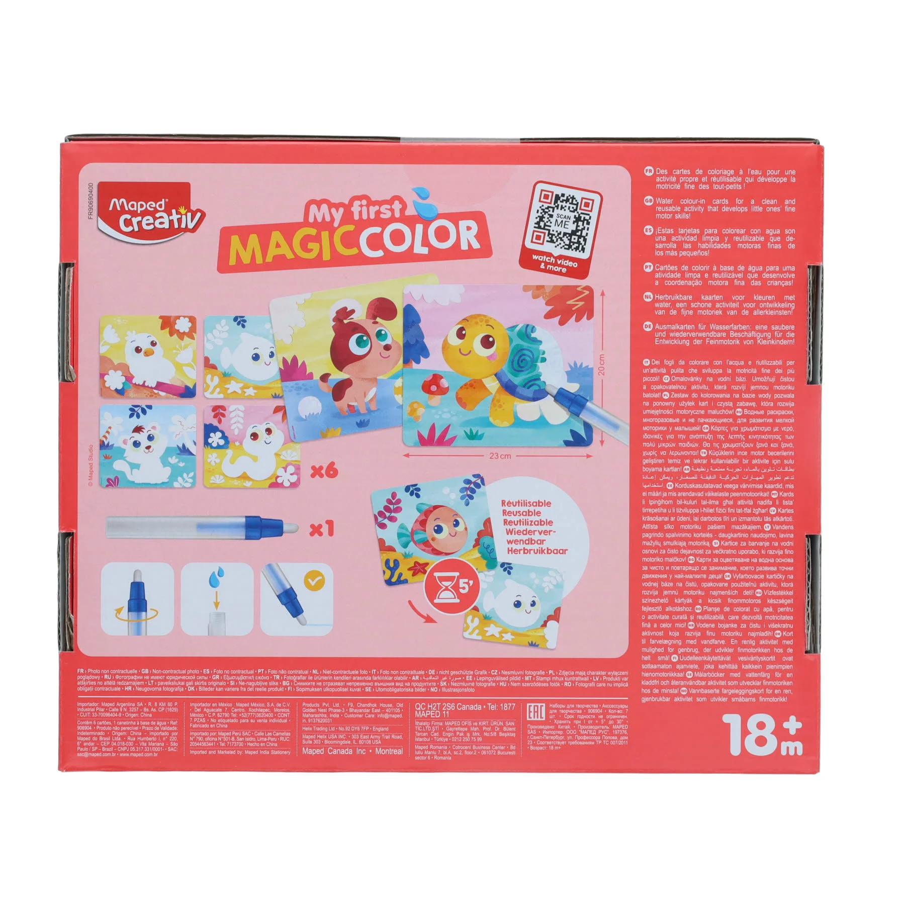 My First Magic Colour Toddler Mess Free Painting Set - Image 3