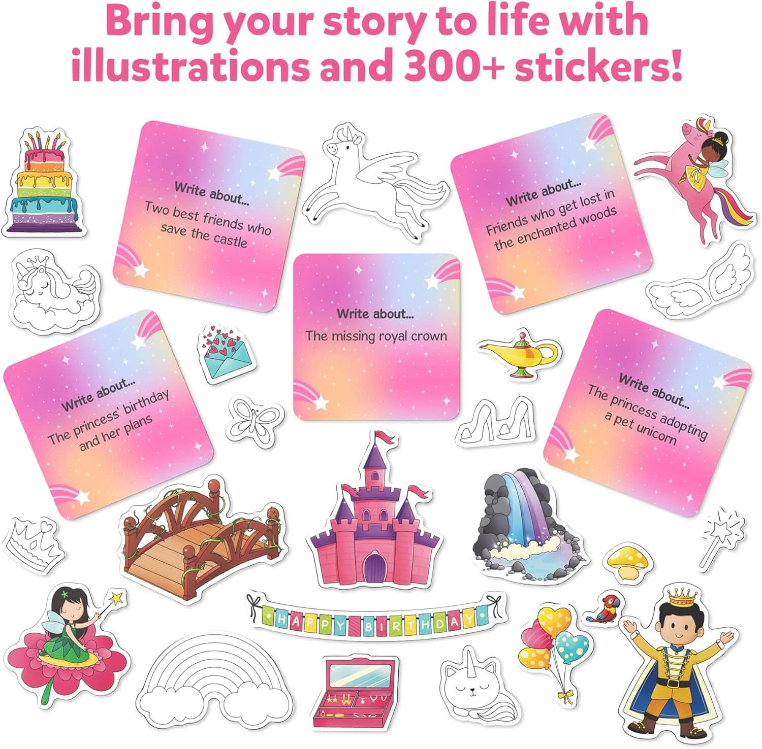 My Storybook Art Kit - Unicorns & Princesses - Image 5