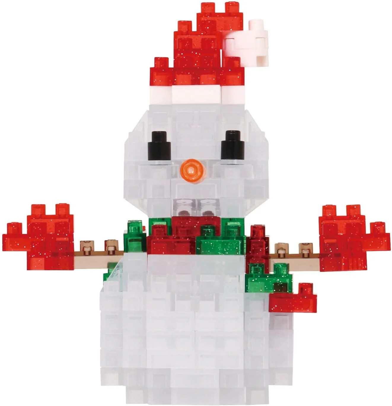Nanoblock Snowman Building Block - Image 3