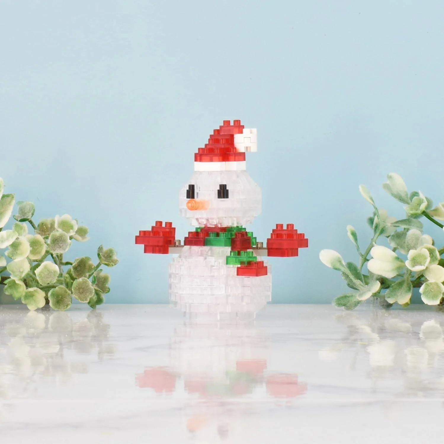 Nanoblock Snowman Building Block - Image 6