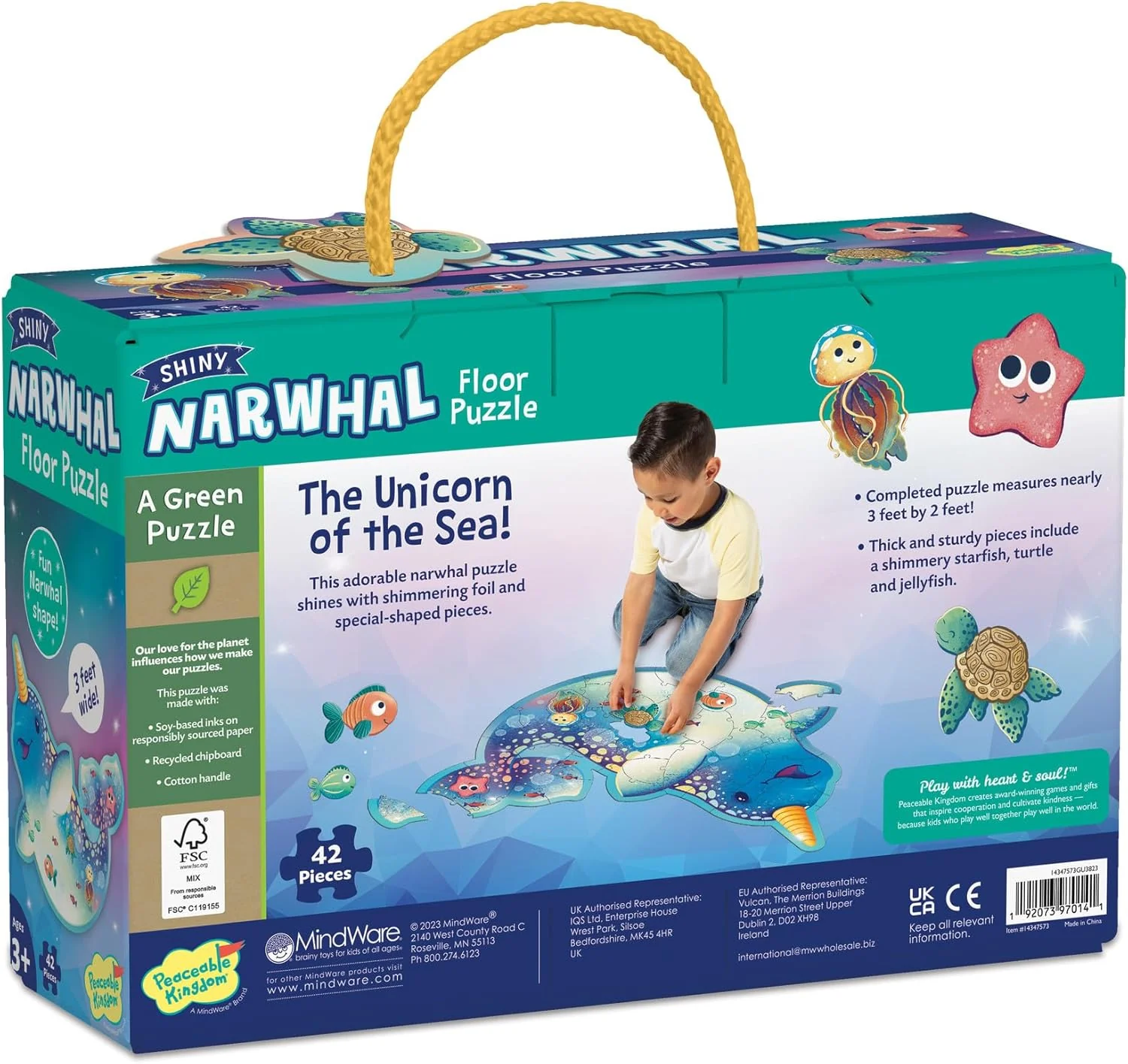 Narwhal floor puzzle - Image 2