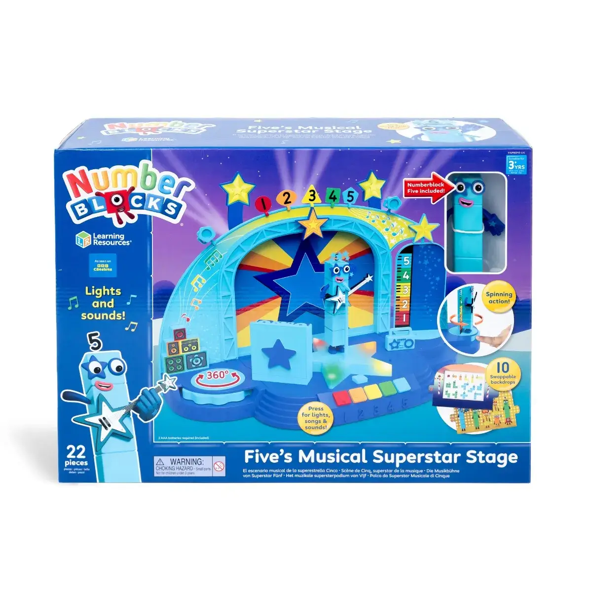 Numberblocks® Five's Musical Superstar Stage - Image 10